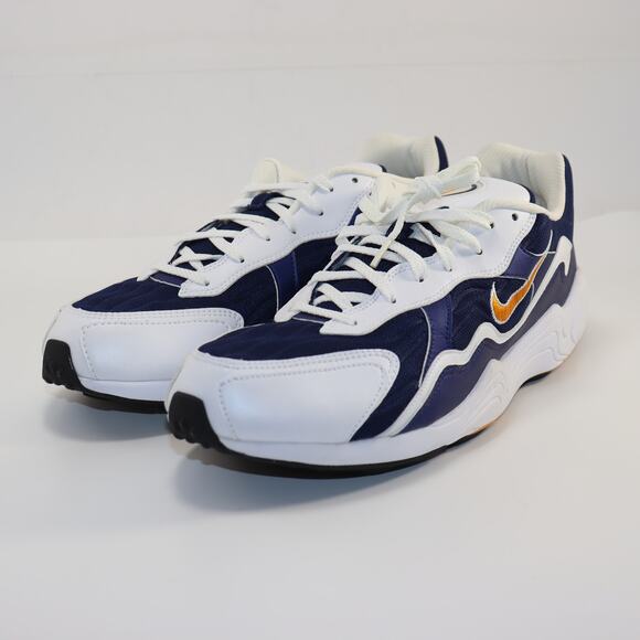 ike Air Zoom Alpha BQ8800-400 White/Navy/Orange Men’s Size 13 - Picture 2 of 6
